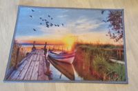 Fussmatte Abstreifer Teppich 70x 50 Wandbild Sonnenuntergang Meer Bayern - Fürth Vorschau