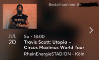 2x Travis Scott Golden Circle Tickets für Köln zu verkaufen Dresden - Leubnitz-Neuostra Vorschau