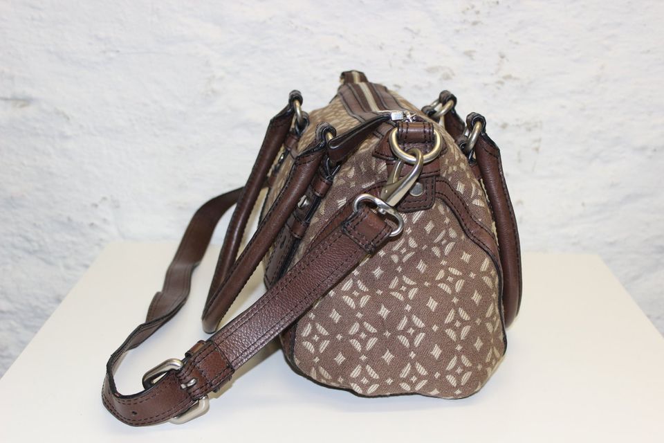 FOSSIL Maddox Pecan Braun Tasche Handtasche Umhängetasche Leder in Duisburg