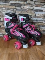 Rollschuhe schwarz weiß pink 35-38 leuchtende Reifen Bayern - Neumarkt-Sankt Veit Vorschau