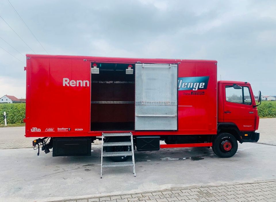 LKW MERCEDES 814 TÜV NEU ! AUTOTRANSPORTER 7,49 T. RENNSPORT in Weiden (Oberpfalz)