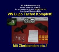 Tacho 220km/h 6X0920800B komplett 6X1858292A 6X1858291A VW Lupo Rheinland-Pfalz - Bad Sobernheim Vorschau