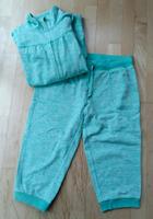 2-teiliger Anzug, Sweatjacke und Caprihose, türkis meliert, Gr. S Bayern - Poing Vorschau