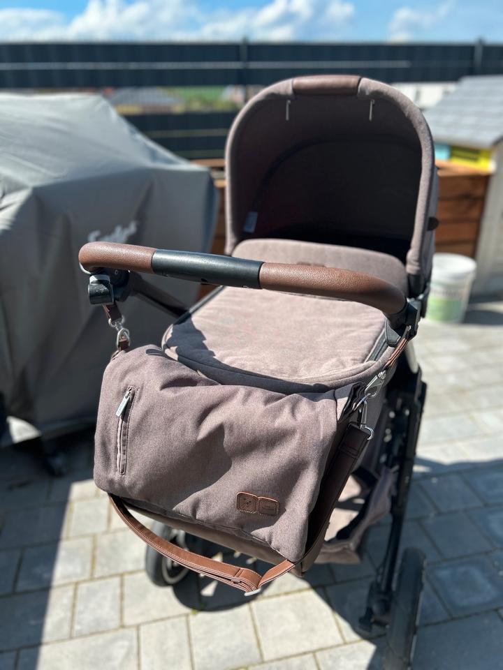 ABC Design Salsa 4 Air+Cybex Cloud Z mit Liegeposition +Zubehör in Samtens