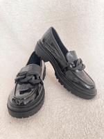 Neue Lack-Loafer von XTI | Schwarz | Gr. 38 | Mitte - Wedding Vorschau