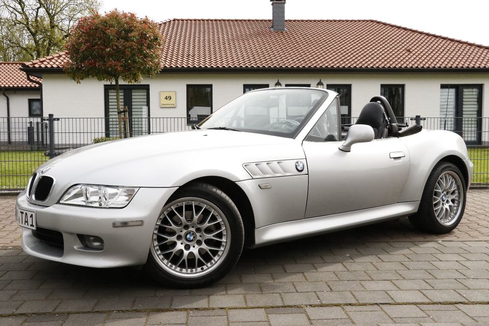 BMW Z3 Roadster 2.0 Facelift 2-teilige BBS, Bestzustand Tüv 04/26 in Neukirchen-Vluyn