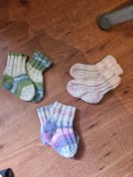 Babysocken selfmade aus Babywolle regia 0 bis 6 Monate drei Paar Niedersachsen - Wietzen Vorschau