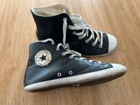 Converse All Stars Chucks Gr. 7 / 38 schwarz Leder Düsseldorf - Gerresheim Vorschau