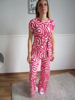 2 Teiler Sommer Bluse Hose Damen Outfit weiß pink Gr. S Duisburg - Rheinhausen Vorschau