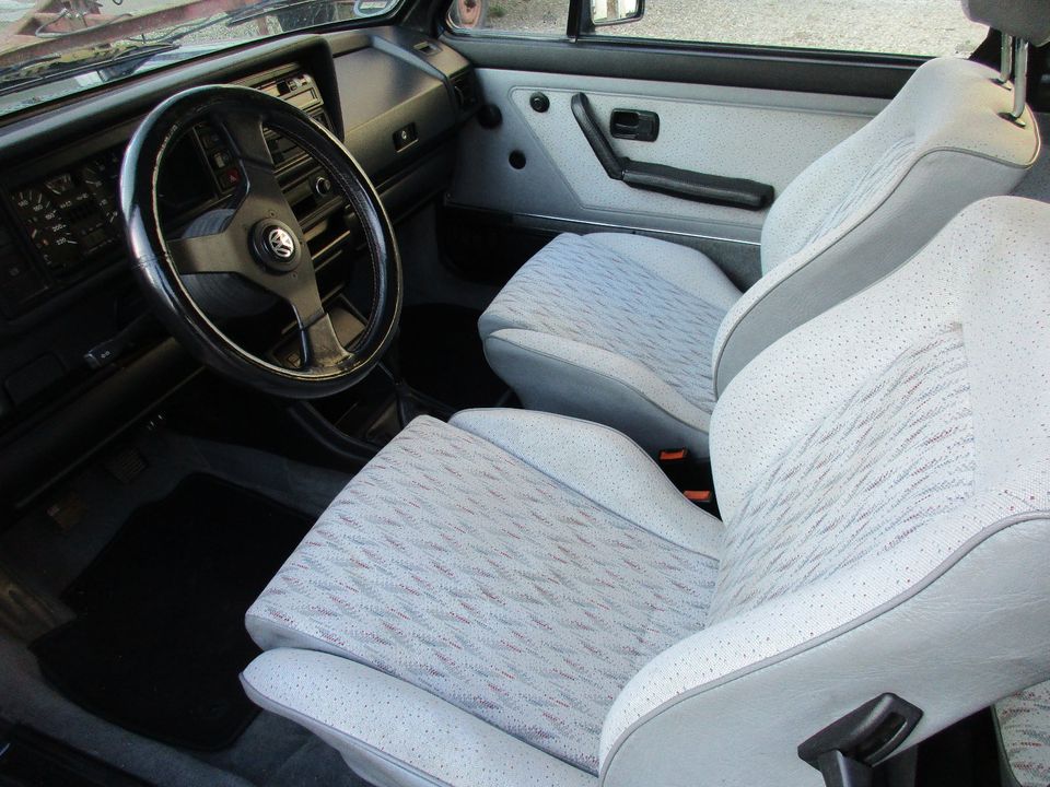VW Golf 1 Cabriolet Sondermodell Bel Air Top Zustand in Staig
