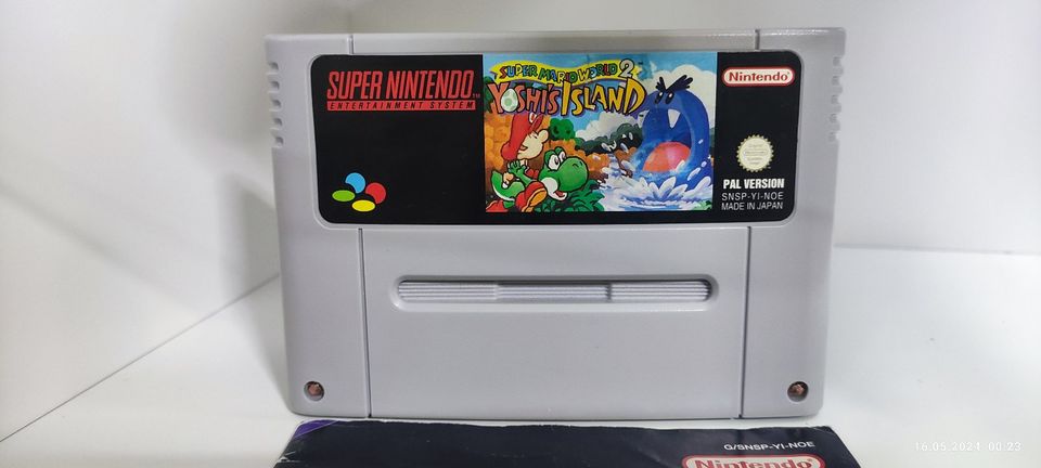  Super Mario World 2 • Yoshis Island • Spiel mit Anleitung  in Kirchardt