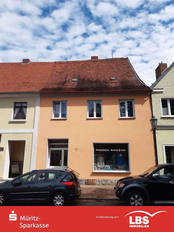 Wohn- und Geschäftshaus im Zentrum von Röbel in Röbel