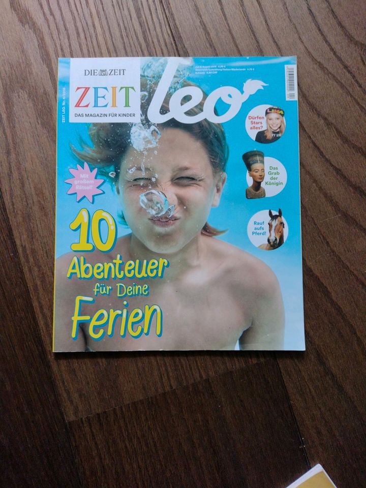7 Hefte, u.a. Willi will's wissen, Zeit Leo, Maus in Augsburg