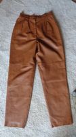 High Waist Leder Hose,Gr.40-Karotte Nordrhein-Westfalen - Neukirchen-Vluyn Vorschau