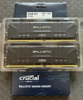 Arbeitsspeicher/RAM DDR4 Crucial Ballistix 2x16 GB 3000 MHz CL15 Bayern - Edling Vorschau