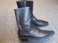 Zara schw. Stiefelette Leder Cowboy Gr. 41 Nordrhein-Westfalen - Dorsten Vorschau