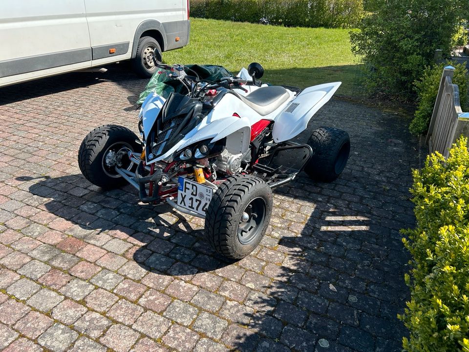 Yamaha Raptor 700r Super Moto Umbau in Eichenzell