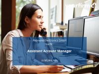 Assistant Account Manager | Mû¥nchen München - Schwabing-Freimann Vorschau