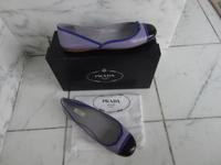 PRADA Ballerinas lila neuwertig Größe:38,5 Made in Italy Bayern - Goldkronach Vorschau