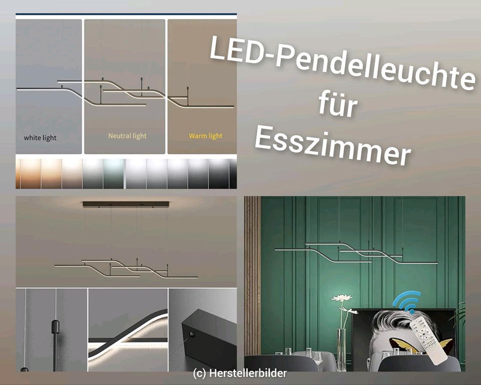 LED Lampe Esstisch o. Esszimmer 120cm in Krautheim