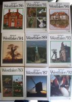 9 x Jahrbuch Westfalen: 83, 84, 86, 87, 89, 91-94 Nordrhein-Westfalen - Ahlen Vorschau