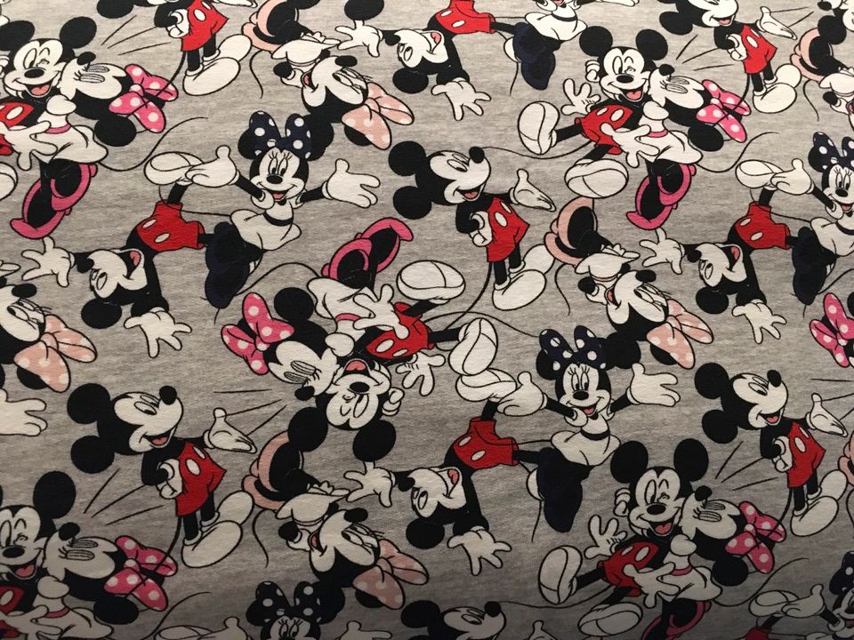 Sweatstoff Mickey Maus ca.B41xL66 cm 5 Euro in Duisburg