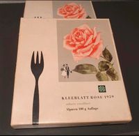 Kleeblatt Rose 1959 Kuchengabeln OVP Nordrhein-Westfalen - Iserlohn Vorschau