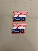 Yamaha YZ 250 1986 Retro Classic Tank Tankaufkleber Decal Bayern - Wiesentheid Vorschau