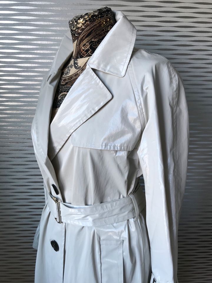 Elegantes Trenchcoat Marc Cain, Silber, Gr. 36-38, NEU!!! in München