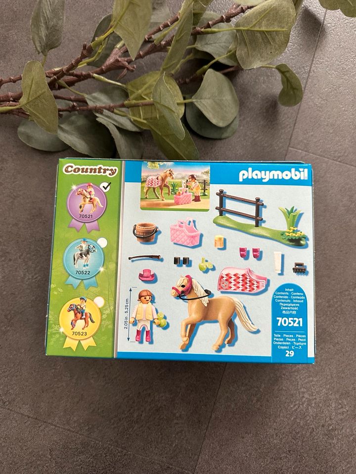 Playmobil Pferde - Country Reitstall - Spielzeug Kinder Mädchen in Grönwohld