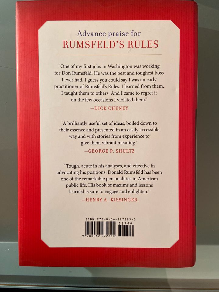 Rumsfeld‘s Rules. Lessons in Leadership in Köln