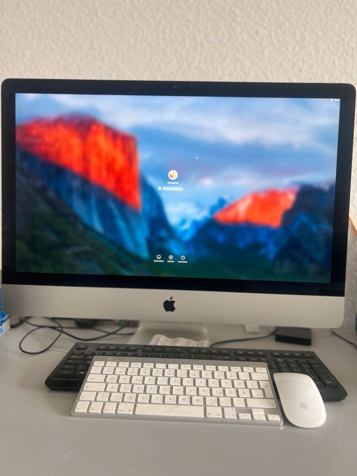 iMac OS X El Capitan mit Bluetooth Maus & Tastatur in Neu-Isenburg