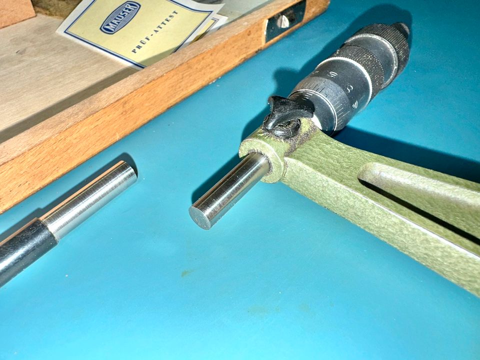 Mauser Bügelmeßschraube 125-150 mm Außenmikrometer Meßmittel in Remscheid