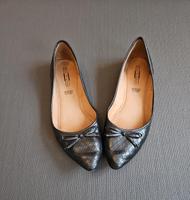 Ballerina neu w Leder 5th avenue 39 bequem Slipper Damen Schuh Bayern - Bischofsmais Vorschau