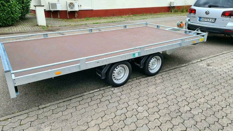 Autotransporter, Mehrzweck Anhänger mieten 2700 kg in OT Weiher