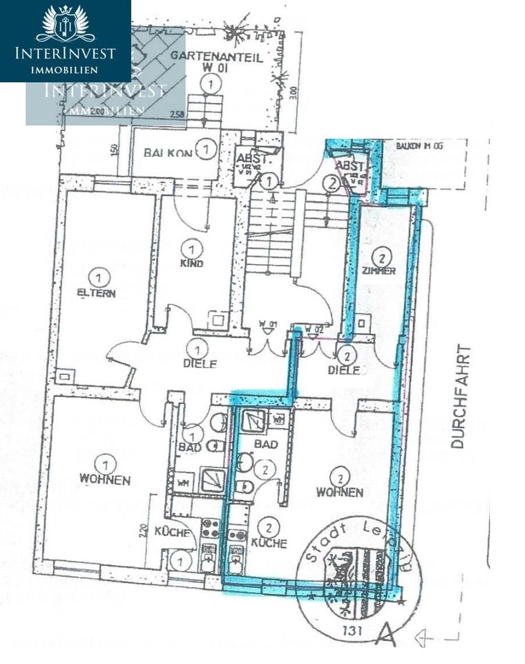 *** 1,5-Zimmer Appartement für Kapitalanleger im Stadtteil Stötteritz** in Leipzig