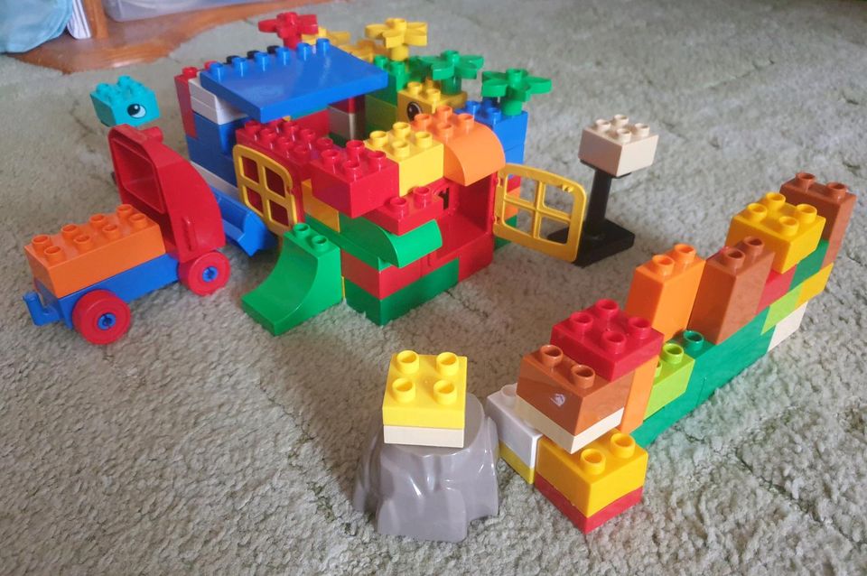 Lego-Duplo Bausteine+Fahrzeuge in Erkner