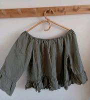Schößchentop Sommeroberteil Bluse Volant Usedlook Baumwolle 34 xs Nordrhein-Westfalen - Brakel Vorschau