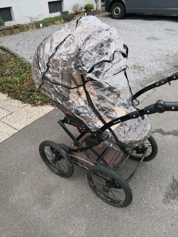 Knorr baby classico Kinderwagen 2 in 1 braun in Wuppertal