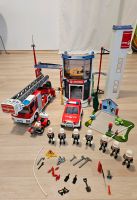 Playmobil Feuerwehrstation mit Leiterwagen und Zubehör Baden-Württemberg - Grafenberg Vorschau