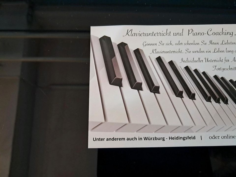 Klavierunterricht in Würzburg