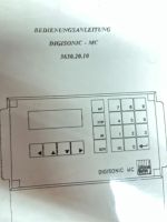 Digisonic MC Bedienungsanleitung DINA4 31 Blatt Baden-Württemberg - Filderstadt Vorschau