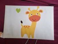 Giraffe Bild mit Rahmen Kinderzimmer Dekor Nordrhein-Westfalen - Niederkassel Vorschau