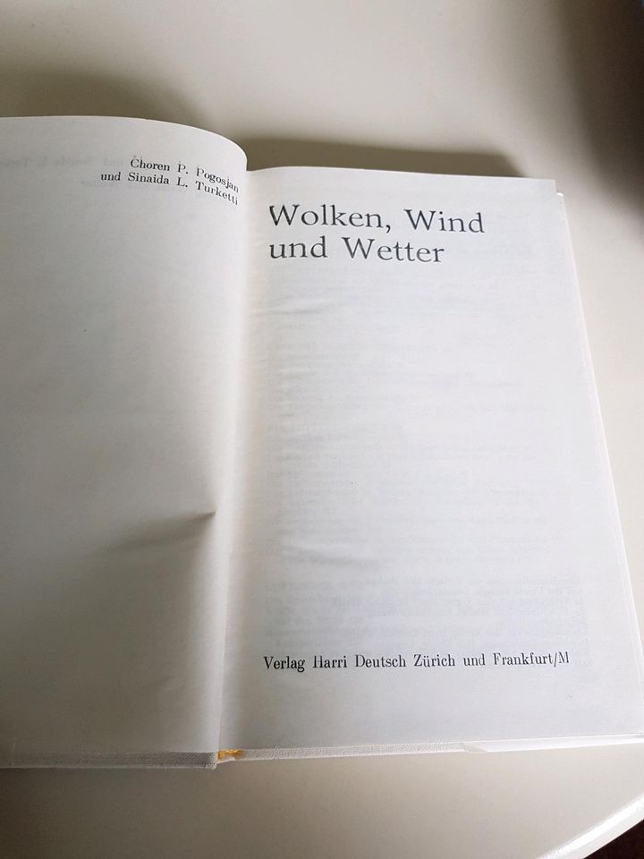 Wolken Wind und Wetter  Turketti Pogosian Buch in Heilsbronn