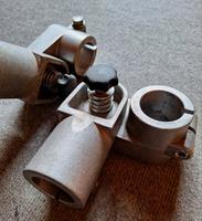 2 x Rohrklemmen 45 mm mit Rasterverstellung, neu Nordrhein-Westfalen - Minden Vorschau