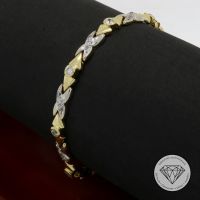 M*181194 WERT 1.390,- Glieder Armband 585 Gold 14 KT 19,5cm XXYY Essen - Karnap Vorschau