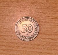 50 Pfenning / 1949 / Bank deutscher Länder / D / Münze Baden-Württemberg - Buchen (Odenwald) Vorschau