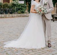 Brautkleid in ivory, Gr. 34 Niedersachsen - Ankum Vorschau