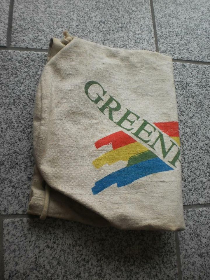 älterer Seesack von Greenpeace 45 Jahre alt Packsack Seebeutel in Castrop-Rauxel