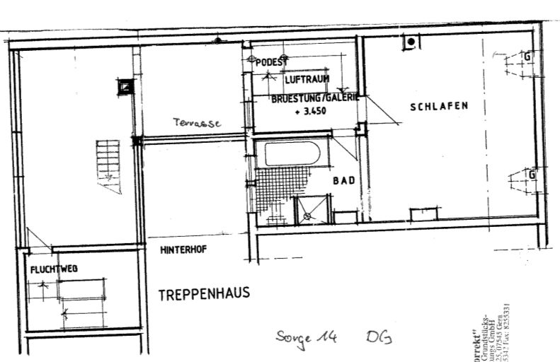 #Glasdach #Kamin #3-Zimmer #MaisonetteWohnung in Gera